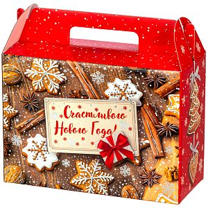 Новогодний подарок Вкусный сладкий подарок «Праздничное настроение»